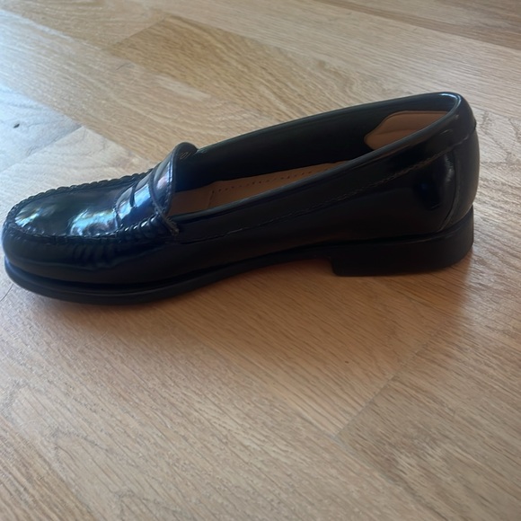 BASS DIANA Weejuns Penny Loafers Black Womens Size 5 1/2 M - Picture 3 of 5